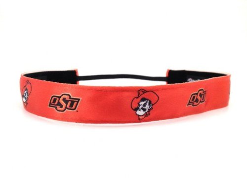 NCAA Oklahoma State Team Colors Headband - Pack of 2