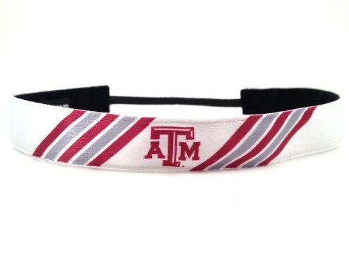 NCAA Texas A&M Stripes Headband - Pack of 2