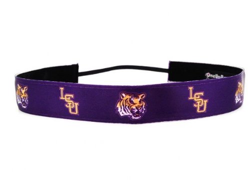 1443 NCAA LSU Team Colors Headband - Pack of 2