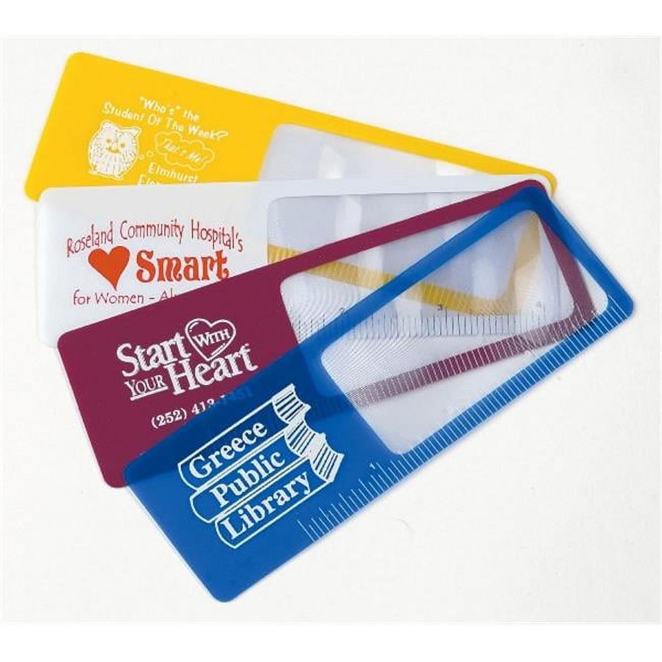 Waldor 516Assorted Bookmark Magnifier - Pack of 50