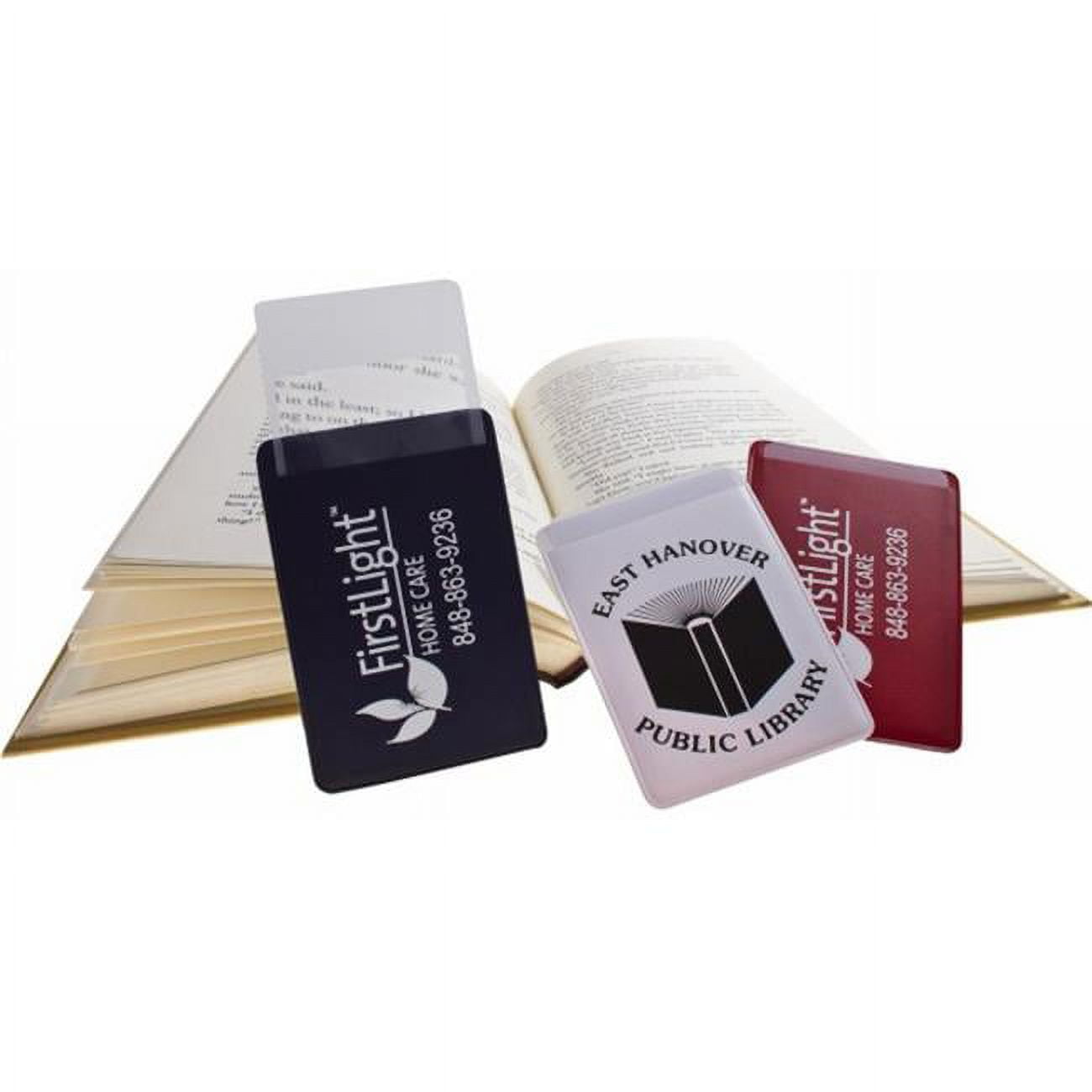 Waldor 518Assorted Credit Card Size Magnifier in Protective Case - Pack of 50