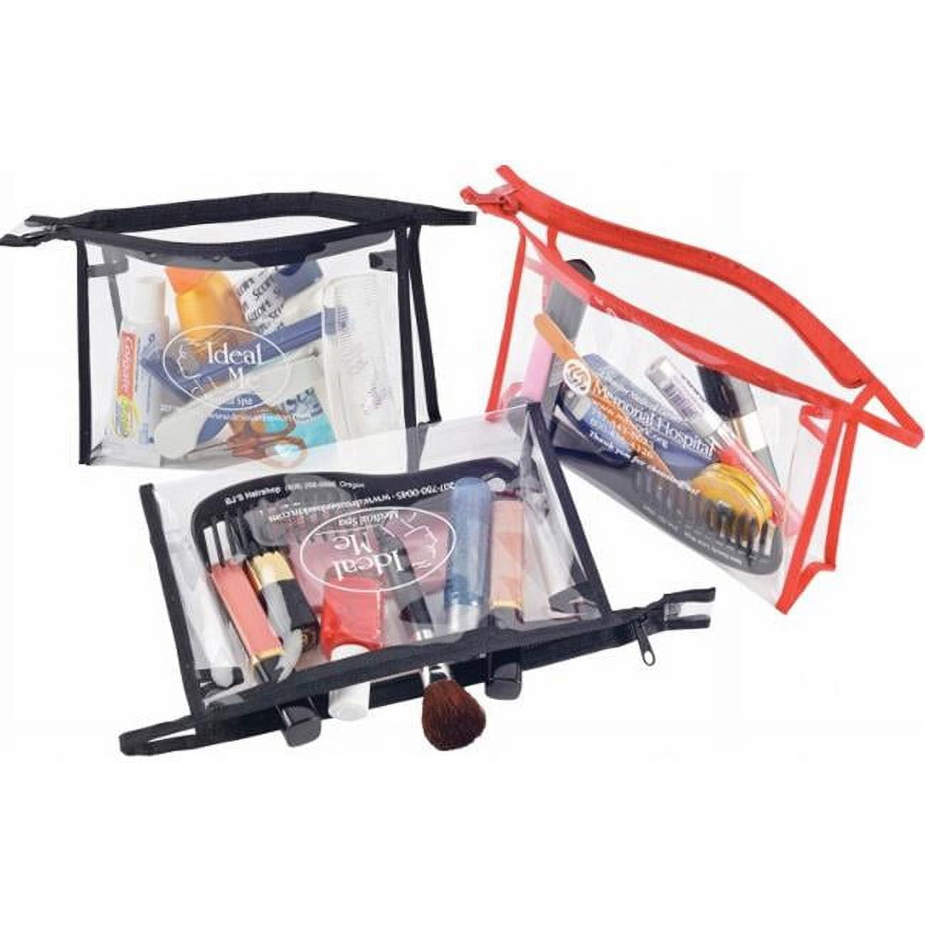 Waldor 727Assorted The Cosmetique Cosmetic Bag - Pack of 50