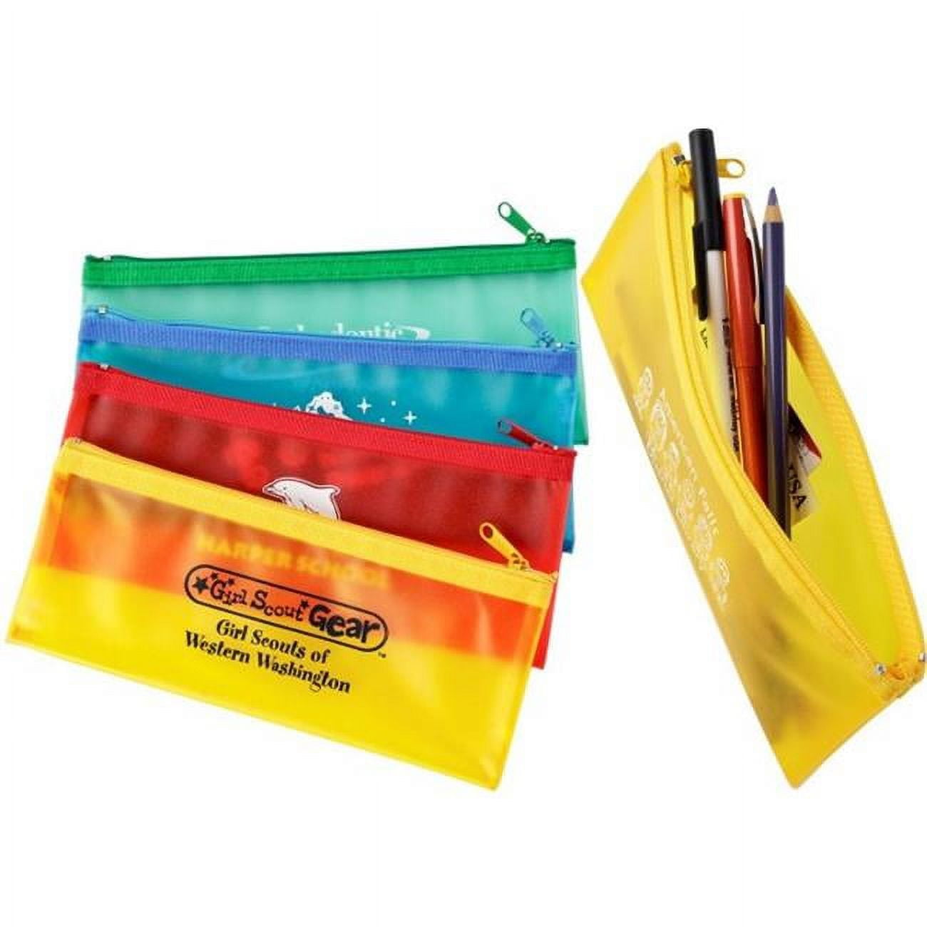Waldor 728Assorted The School Mate Pen and Pencil Case - Pack of 50