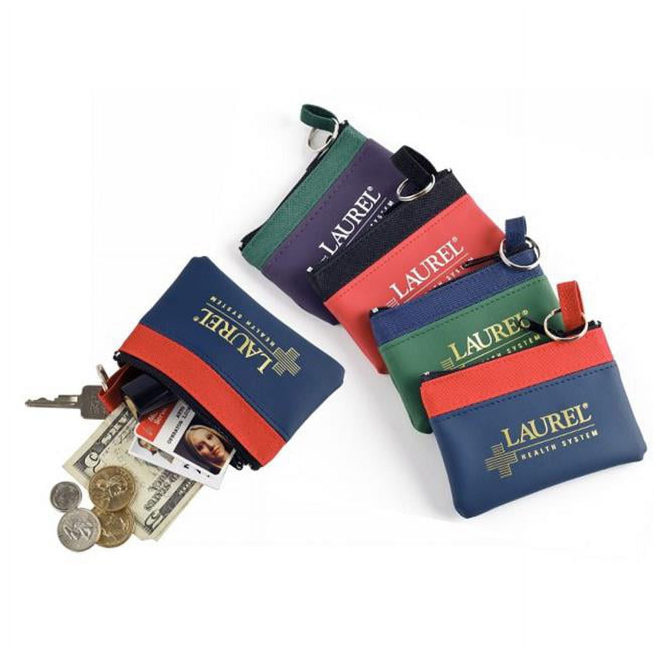 Waldor 787Assorted The Fun Color Zip Purse - Pack of 50