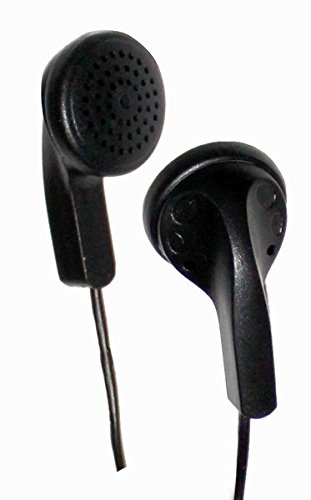 Disposable Earbud in Black - Pack of 20