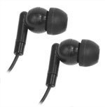 Disposable Earbud with Rubber Tips - Pack of 20