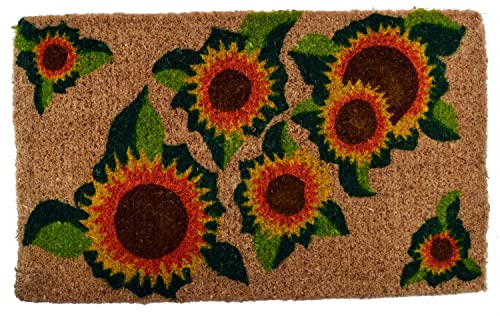 Door Mats, Happy Sunflowers Doormat