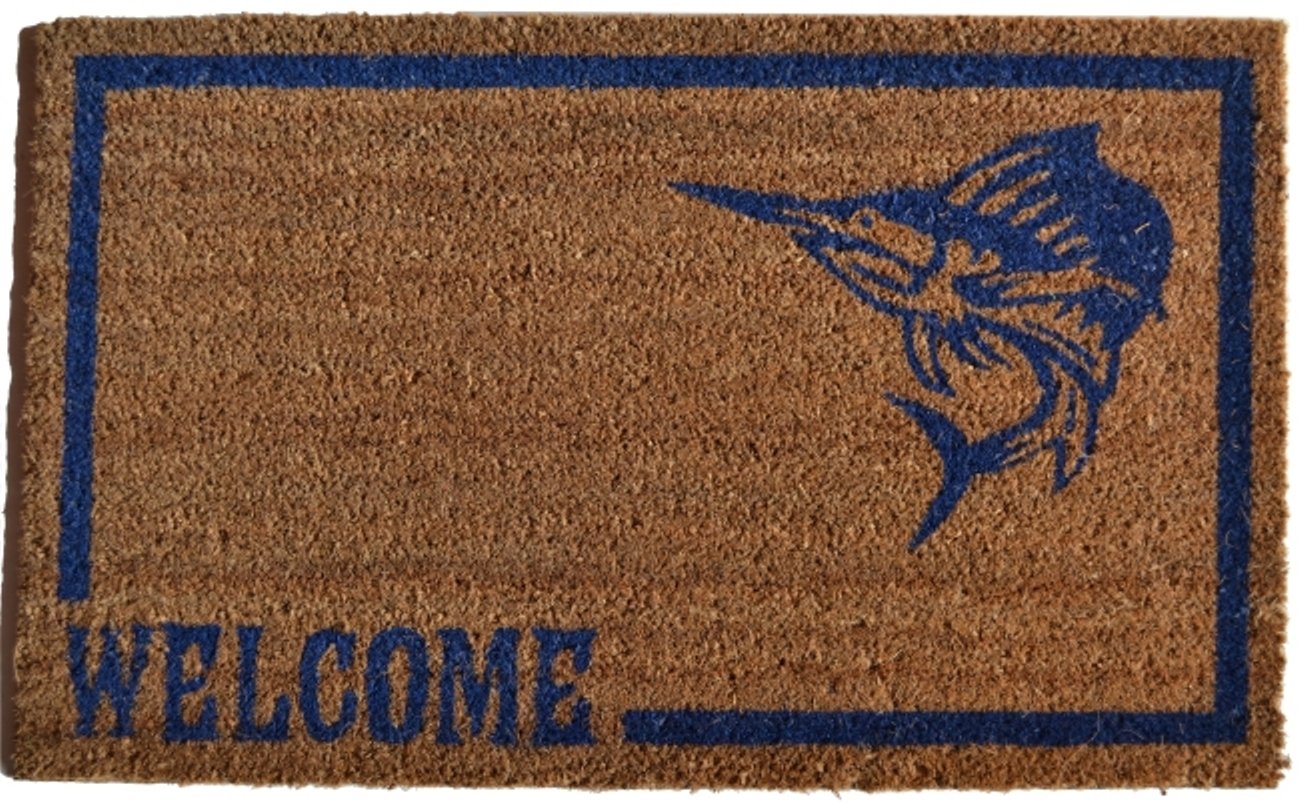 Imports Decor  Swordfish Doormat