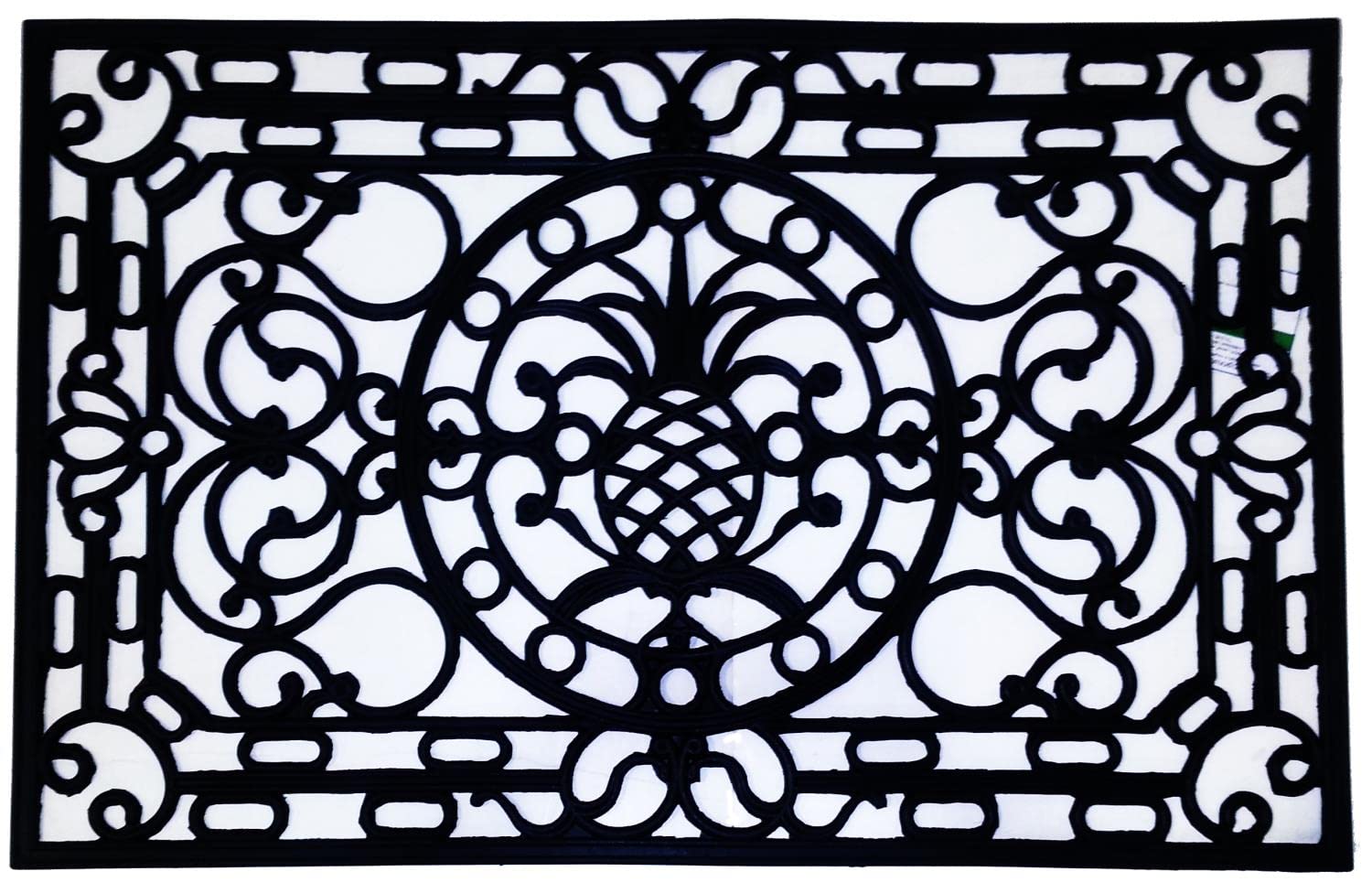 Pineapple Rectangle Door Welcome Mat
