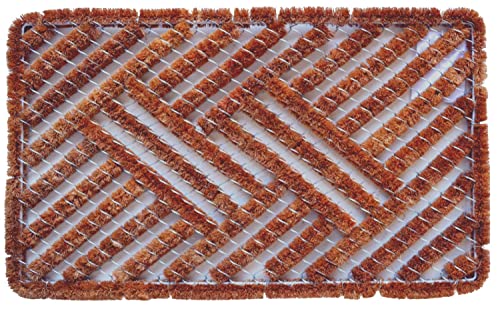 Spiral Doormat Cross Hatch
