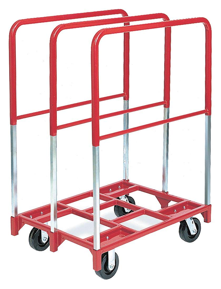 Panel Mover - 8'' Quiet Poly Casters  2 Fixed and 2 Swivel  3 Extra Tall Uprights