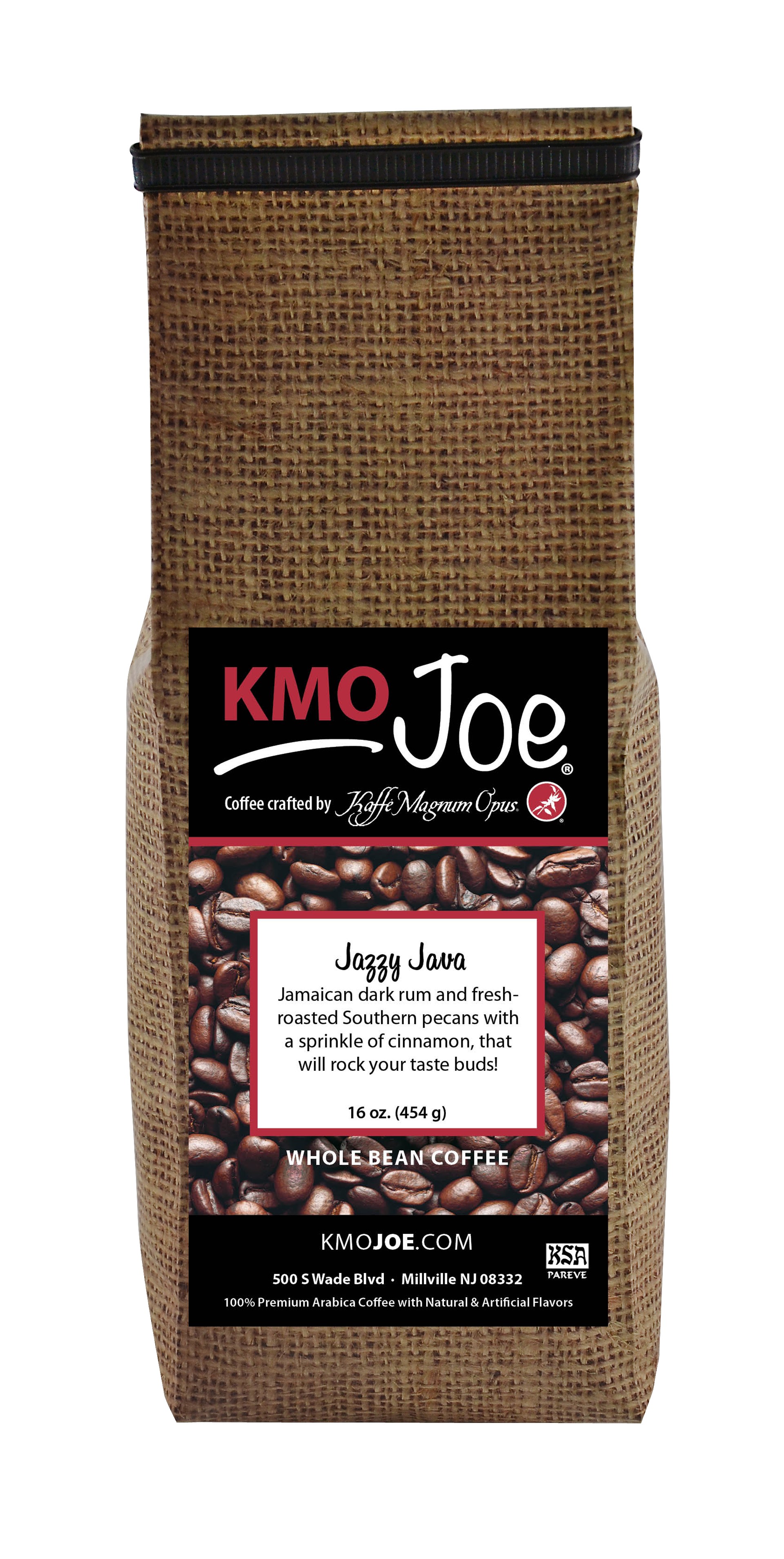 Picture of Kaffe Magnum Opus 667398001165 Jazzy Java Flavored Coffee