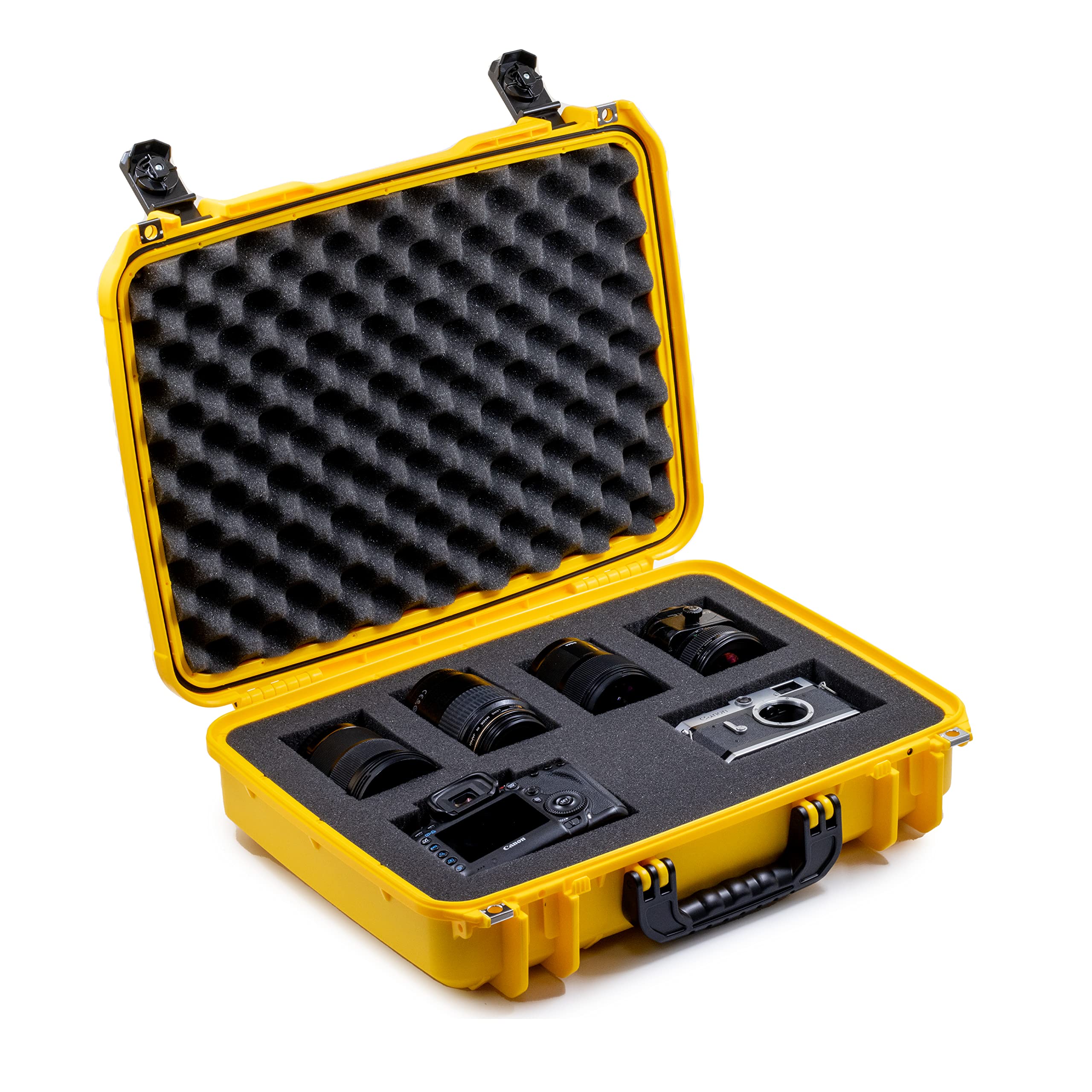 710 Case with Foam- Yellow