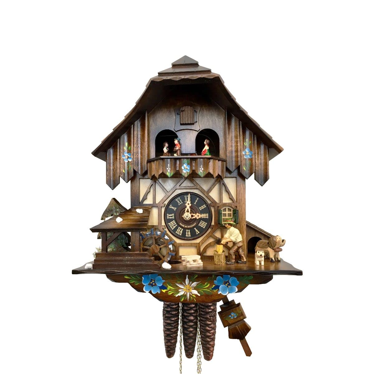 463MT Engstler Weight-driven Cuckoo Clock - Full Size
