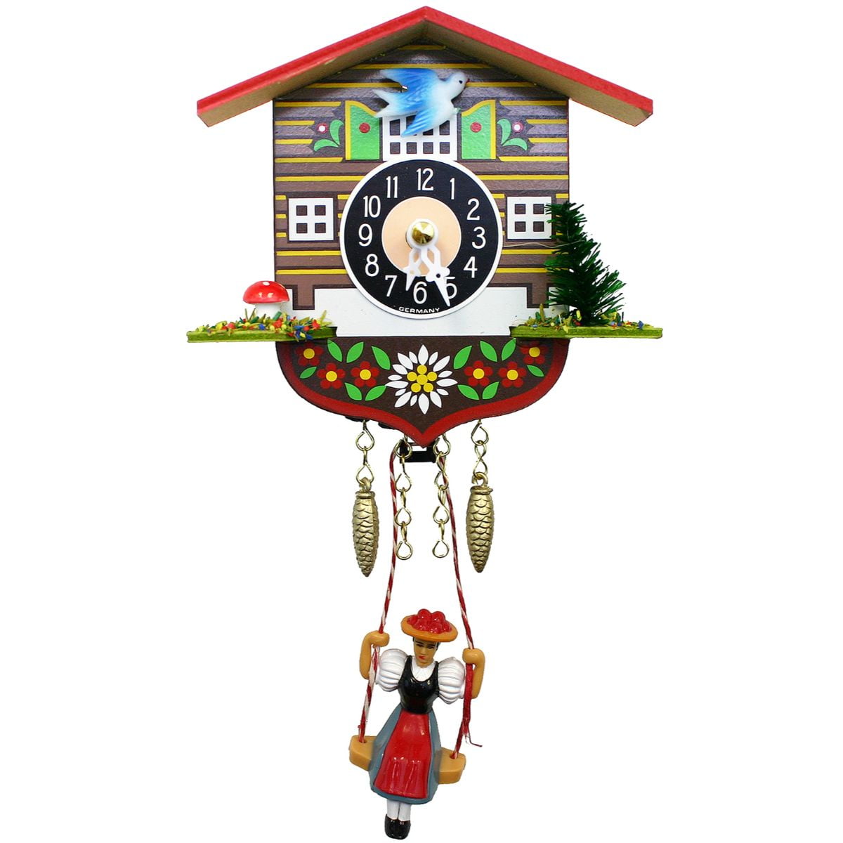129SQ Engstler Battery-operated Clock - Mini Size