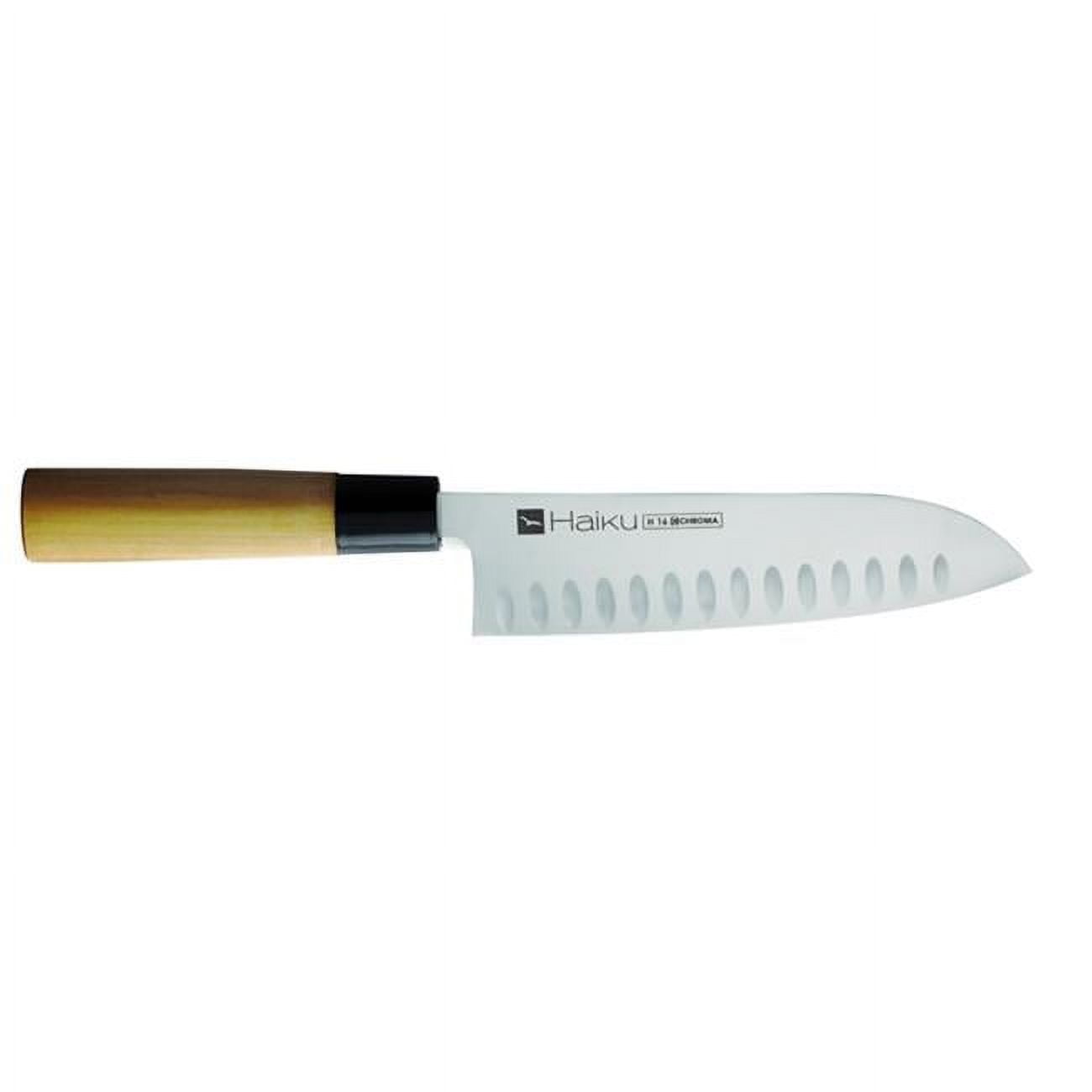 Picture of Chroma H16 Haiku 7 in. Santoku Knife Hollow Ground