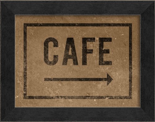 Artwork Factory 88946 MI Cafe Framed Print