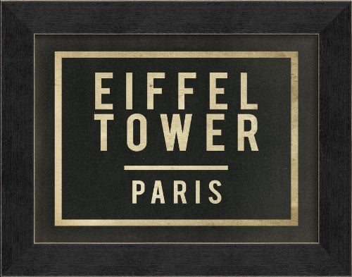 Artwork Factory 88947 MI Eiffel Tower Paris Framed Print