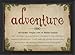 Artwork Factory 17810 EB Adventure Definition Framed Print