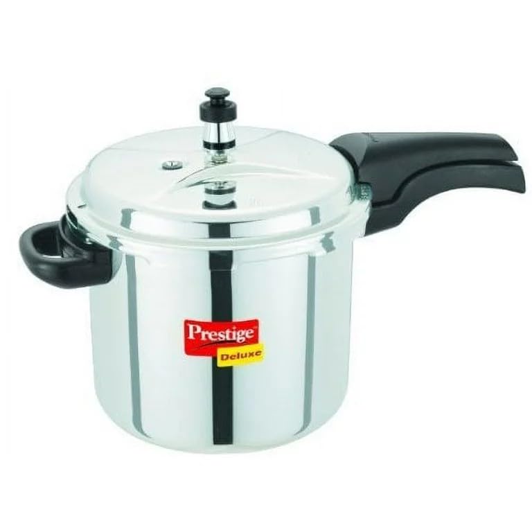 Picture of Prestige PRDAL7.5 Deluxe Aluminum Pressure Cooker - 7.5 Litres