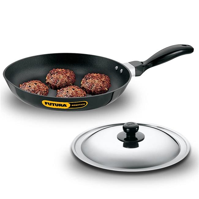 Hawkins Q21 Futura Non-Stick 10 in. Frying Pan with Stainless Steel Lid