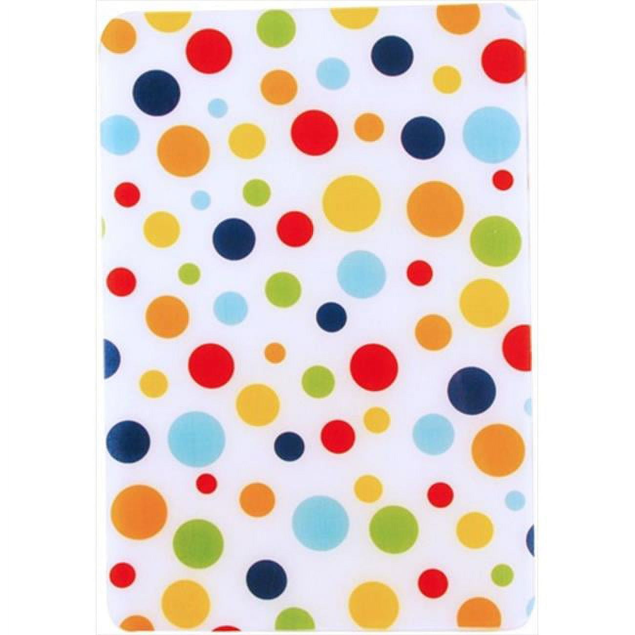 Picture of Andreas TRC-63 White Dots Rectangular Casserole Silicone Trivet - Pack of 3