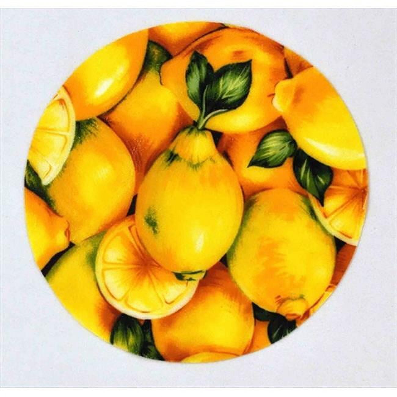 Picture of Andreas TRT-922 10 in. Lemon Silicone Trivet - Pack of 3