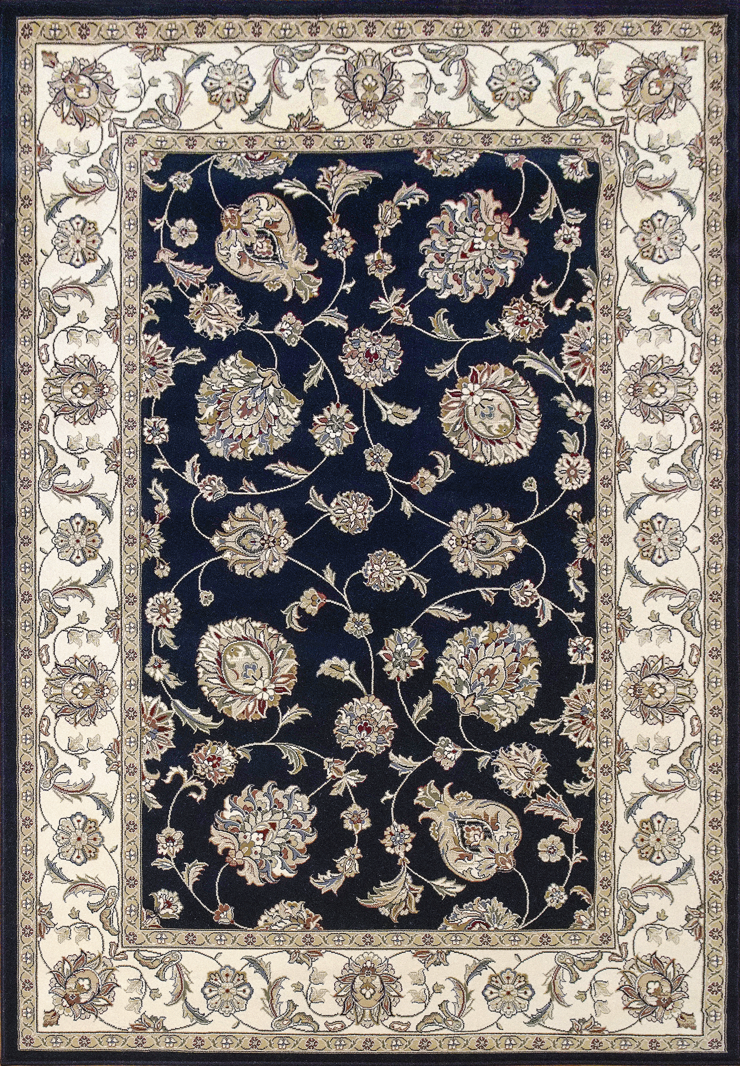 Ancient Garden 2 ft. x 3 ft. 11 in. 57365-3464 Rug - Blue/Ivory