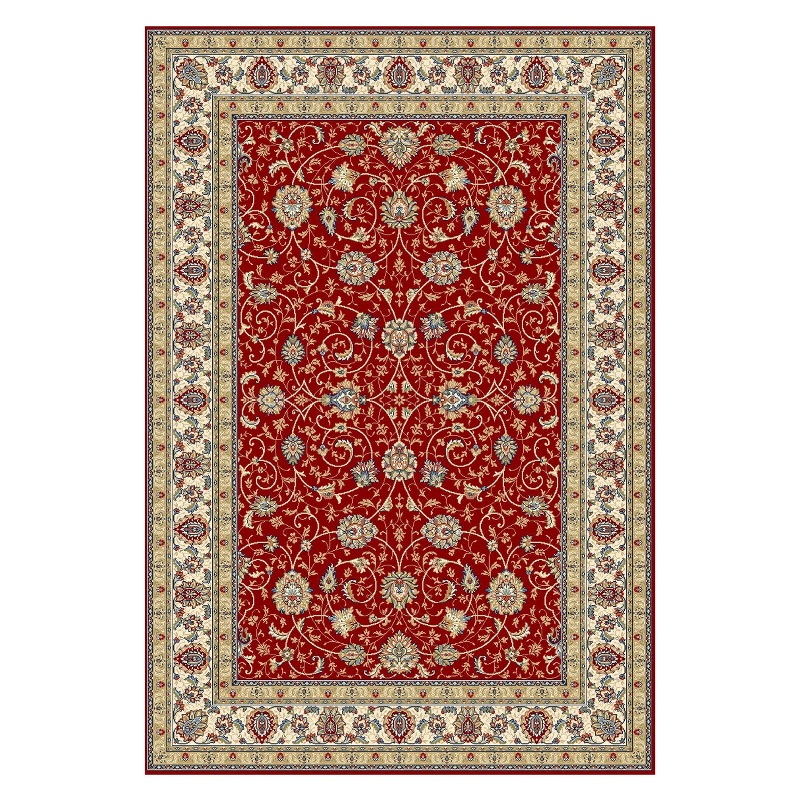 Dynamic Rugs Ancient Garden Red-Ivory 7