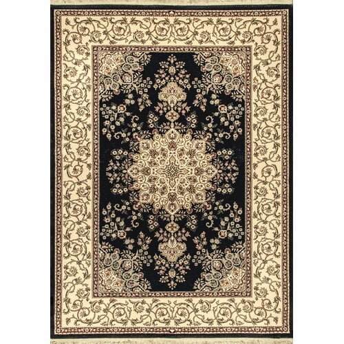BR7107201090 Brilliant 6 ft. 7 in. x 9 ft. 10 in. 7201-090 Rug - Black