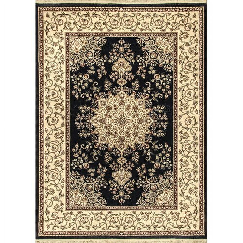 Brilliant 7 ft. 10 in. x 11 ft. 2 in. 7201-090 Rug - Black