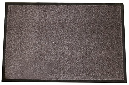 Picture of Durable Corporation 654S0023BN 2 ft. W x 3 ft. L Wipe-N-Walk Entrance Mat in Brown