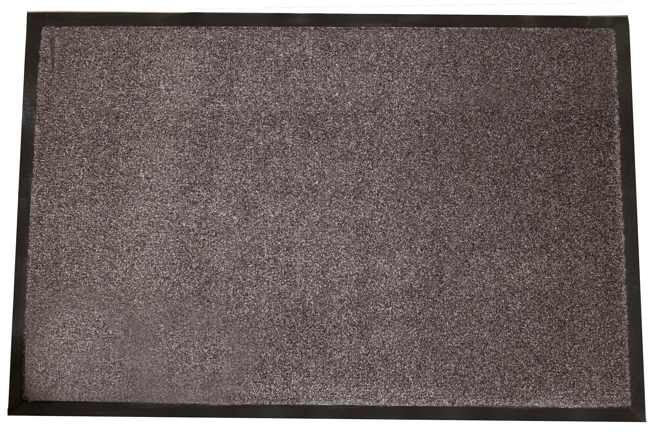 oration 654S0034BN 3 ft. W x 4 ft. L Wipe-N-Walk Entrance Mat in Brown