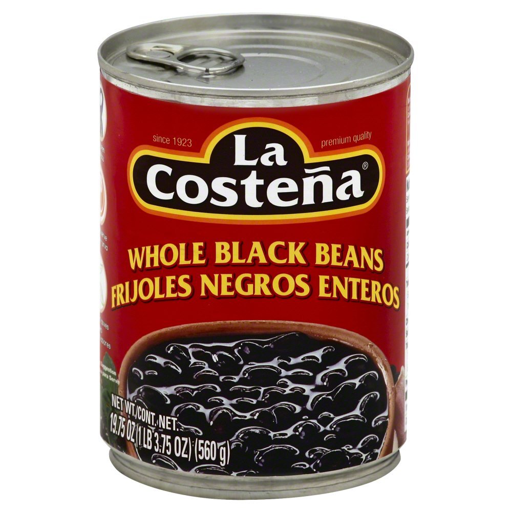BEAN BLACK WHOLE-19.75 OZ -Pack of 12