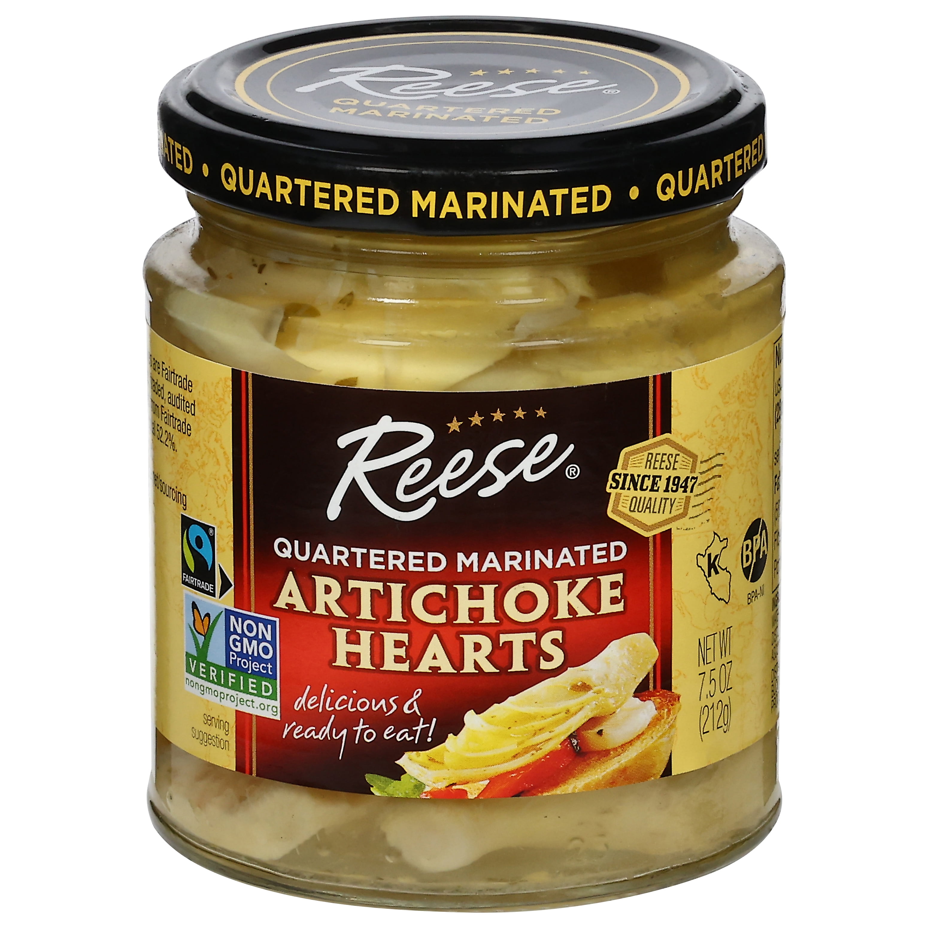 REESE ARTICHOKE HRTS MRNTD-7.5 OZ -Pack of 12