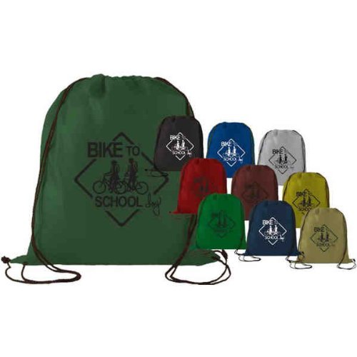 Superbagline QSB69 Burgundy Drawstring Backpack - Pack of 50