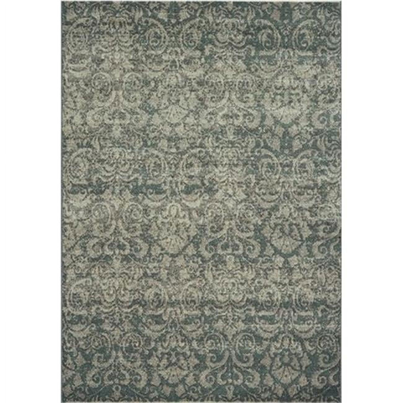 MS7101217900 Mysterio 6.7 x 9.6 1217-900 Rug - Silver