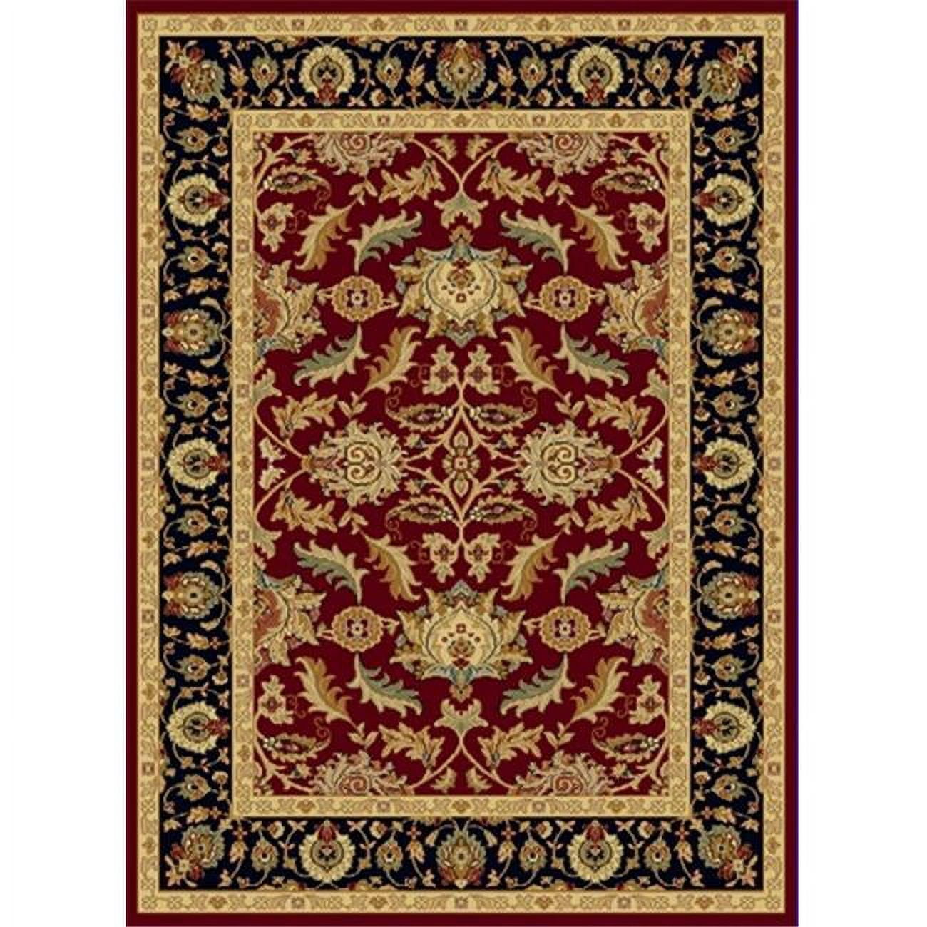 YA241744310 Yazd 2 x 3.6 1744-310 Rug - Red