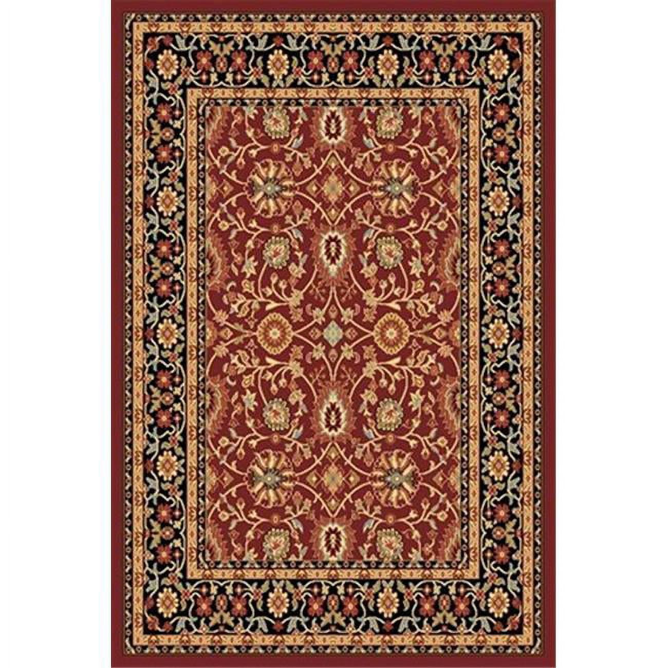 YA282803390 Yazd 2 x 7.7 2803-390 Rug - Red-Black
