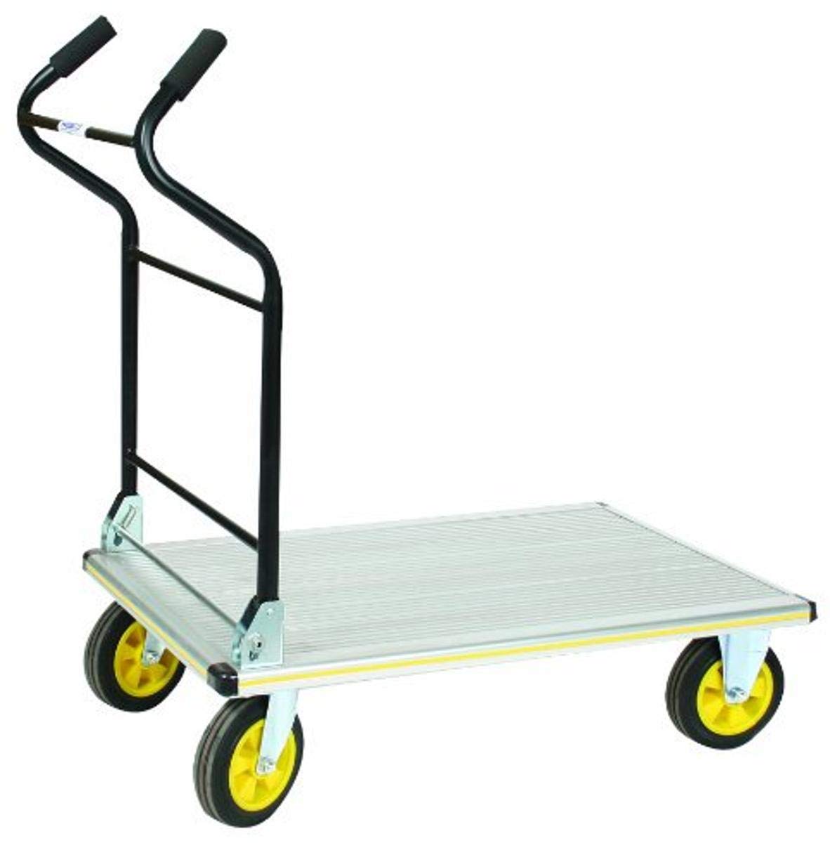 24 in. W x 41 in. H x 35.5 in. D Aluminum Folding Ergo-Handle Truck
