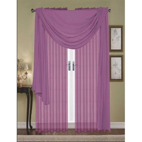 Picture of Editex 88SCARF03 Monique Scarf Voile 55 in.  x 216 in.  in Purple