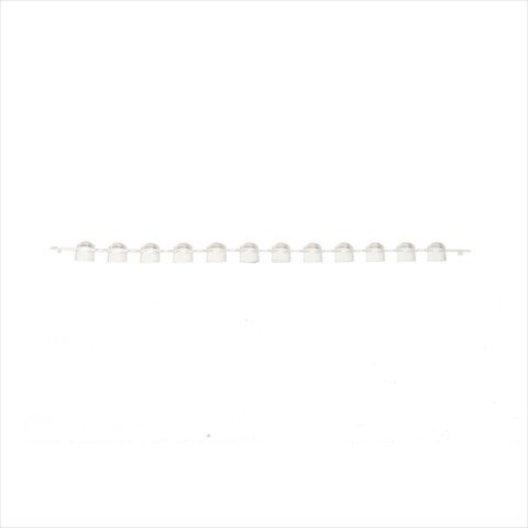 Picture of Bio Plas 5040 - 1 Strip Caps for .2 ml Micro Reaction Tubes - 12 Caps Strip - 200 pk - Natural