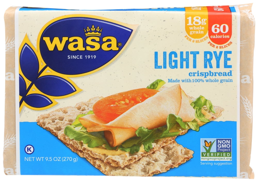 Picture of Wasa Light Rye Crispbread 8.8 Oz -Pack of 12