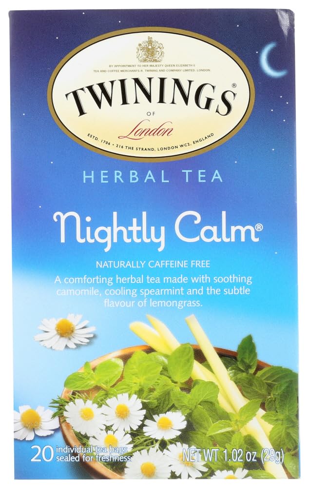 Twinings Herbal Bedtime Blend Tea 20 Bag -Pack of 6