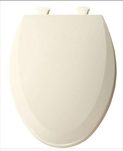 Lift-Off Elongated Closed Front Toilet Seat in Biscuit -  ComfortCreator, CO1640419