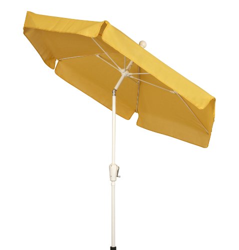 7Gcrw-T-Yell Garden Umbrella 7.5 Ft - Yellow