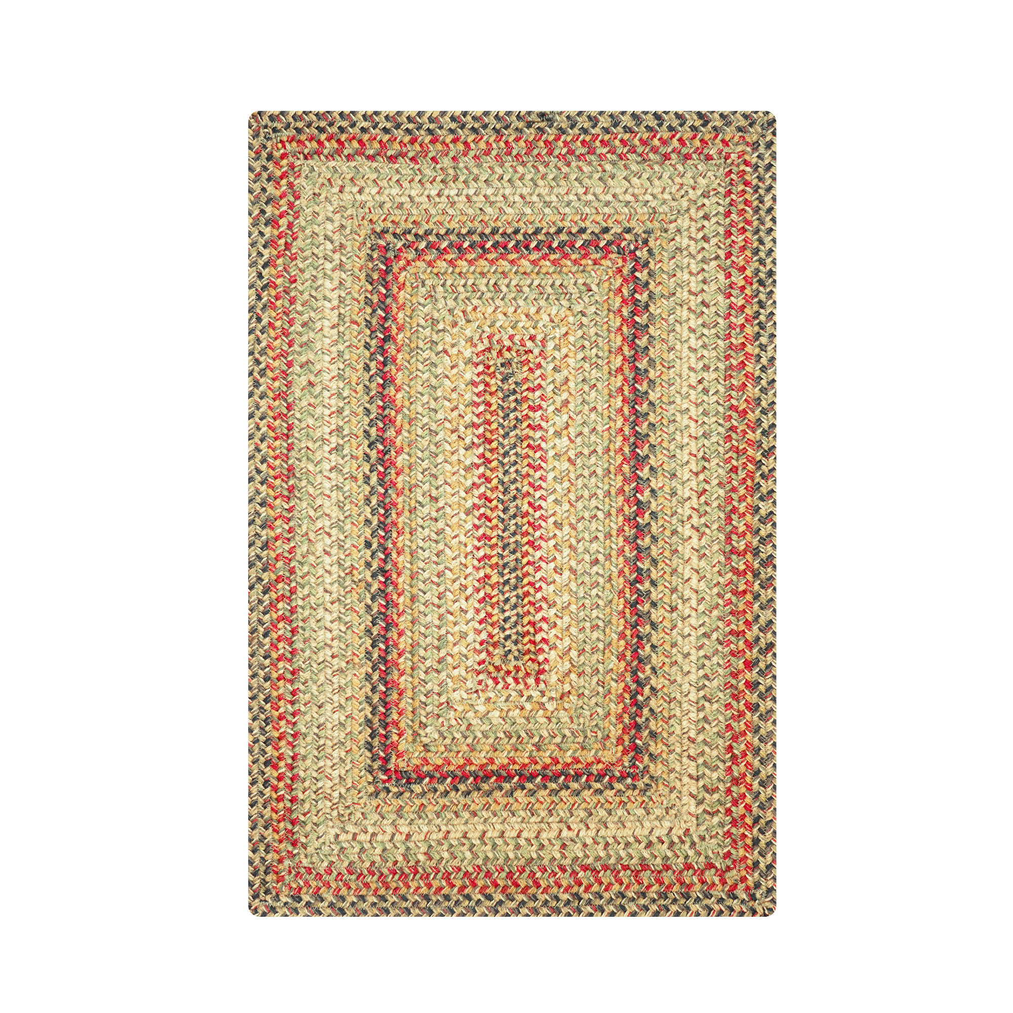 Kingston Hudson Jute Braided Rugs - Rectangle - 4 ft x 6 ft
