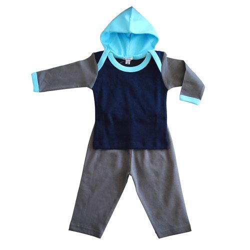Boy Hoodie Set  6-12 Months