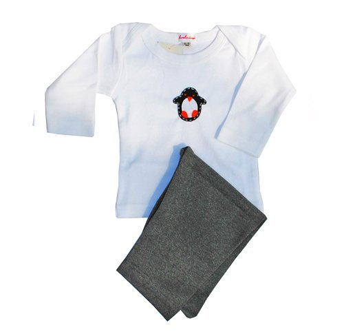 Penguin Outfit 3-6 Months