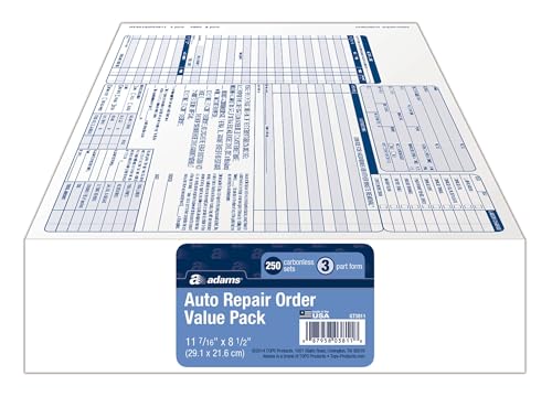 GT3811 Garage Repair Order-3 Part 250 per PK